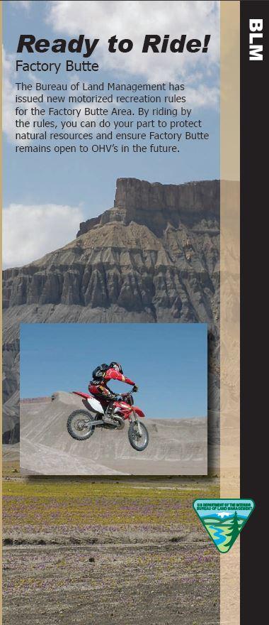 Factory Butte brochure.