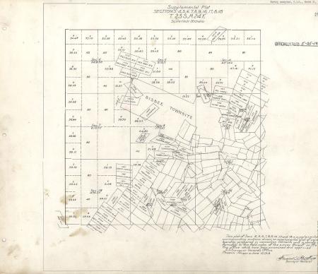 Bisbee, Arizona Survey Plat