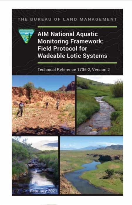 AIM National Aquatic Monitoring Framework: Field Protocol for Wadeable Lotic Systems