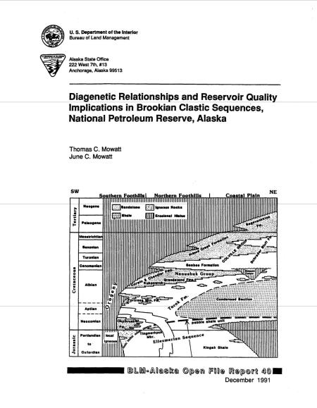 Diagenetic Relationships and Reservoir Quality Implications in Brookian Clastic Sequences, National Petroleum Reserve-Alaska cover