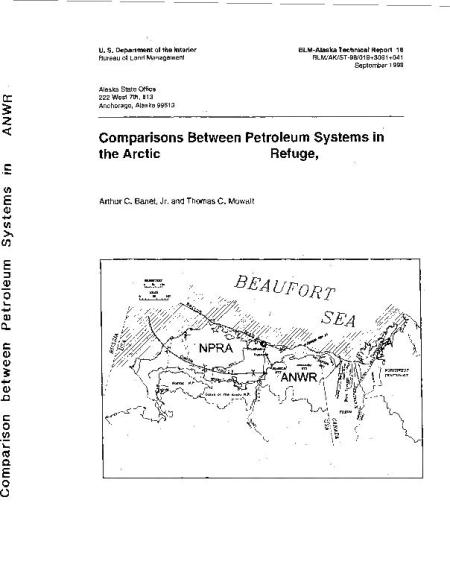 COMPARISONS BETWEEN PETROLEUM SYSTEMS IN THE ARCTIC NATIONAL WILDLIFE REFUGE, ALASKA cover