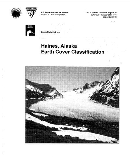 Haines, Alaska Earth Cover Classification cover