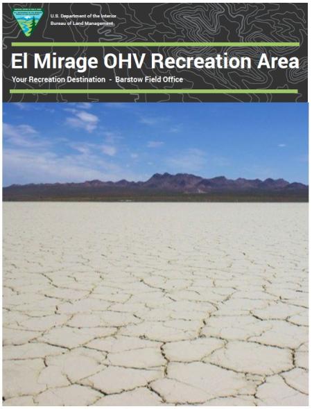 Front of a publication with Bureau of Land Management branding. 