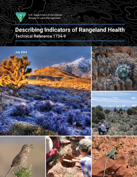 Describing Indicators of Rangeland Health cover