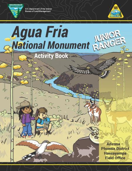 Agua Fria National Monument Junior Ranger Book cover