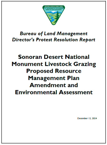 SDNM PRMPA Protest Report Cover