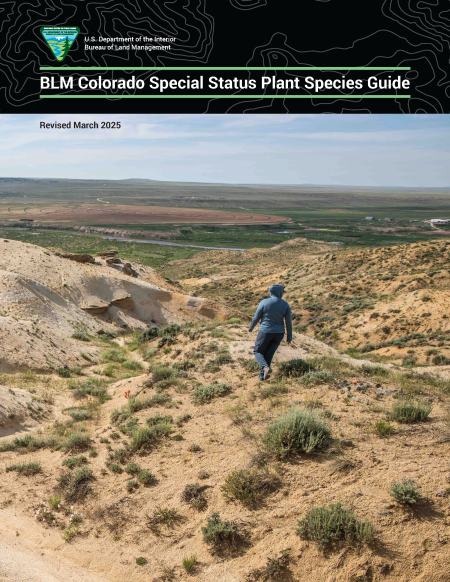 BLM Colorado Special Status Plant Species Guide cover