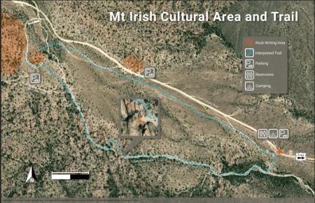Mt Irish Campground and Trail Georeferenced PDF Map