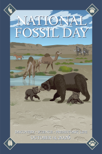 National Fossil Day 2026 poster